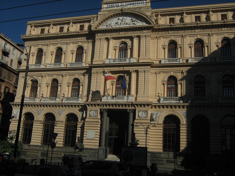 palazzo della borsa a napoli